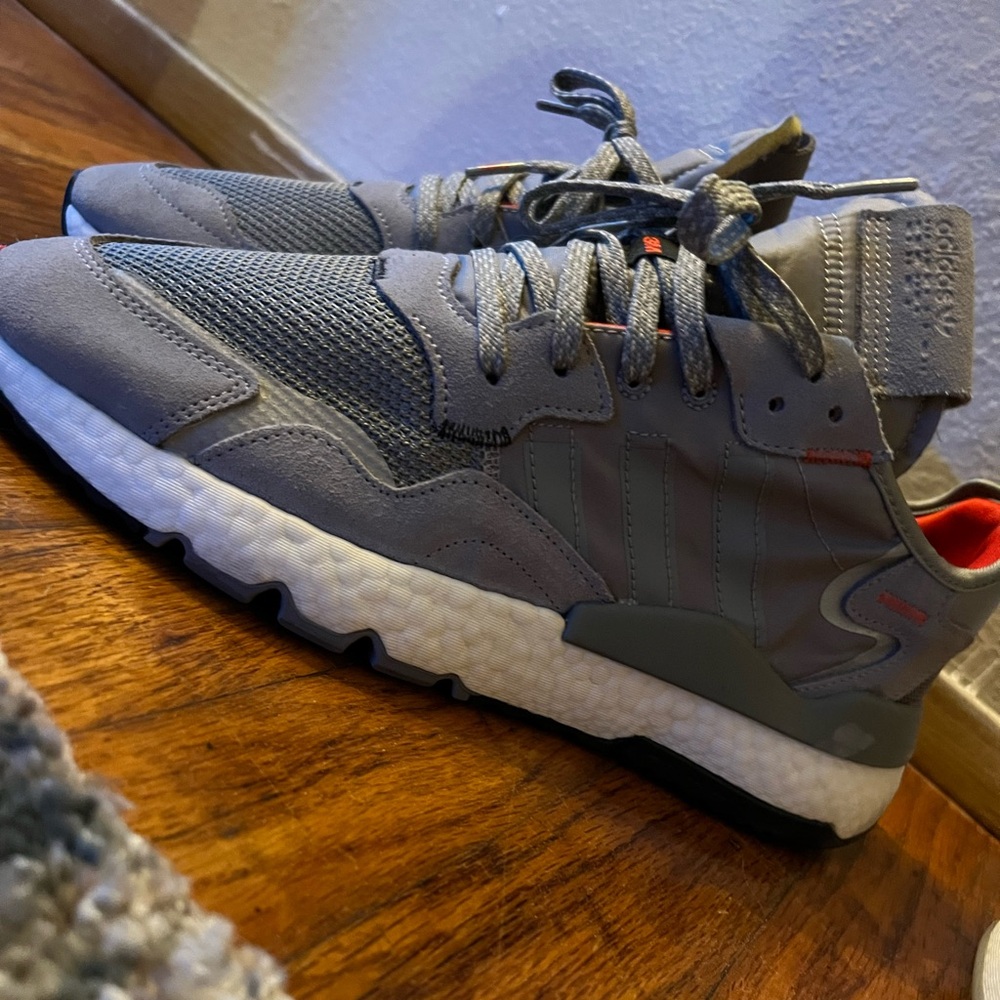 Adidas 3m “Grey Three” night joggers men’s 10.5